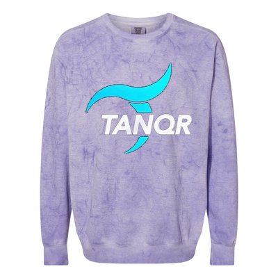 Fan Tanqrs Merch For Man Woman Tanqrs Colorblast Crewneck Sweatshirt