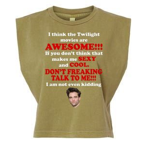 Funny Twilight Movies Quote Garment-Dyed Women's Muscle Tee