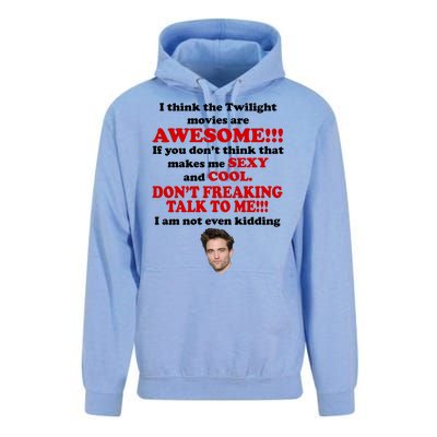 Funny Twilight Movies Quote Unisex Surf Hoodie