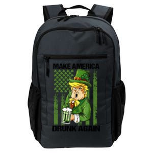 Funny Trump Make America Drunk Again Beer St Patricks Day Gift Daily Commute Backpack