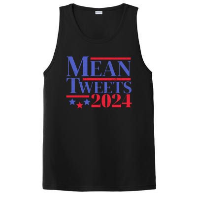 Funny Trump Mean Tweets 2024 Election Campaign Distressed Gift PosiCharge Competitor Tank