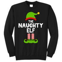 Funny The Naughty Elf Christmas Matching Family Party Sweatshirt