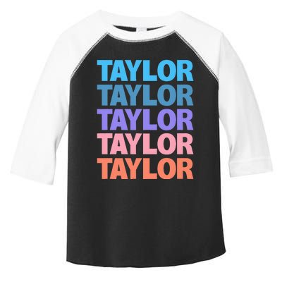 Funny T.aylor Name style  Toddler Fine Jersey T-Shirt