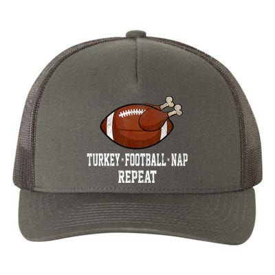 Football Turkey Nap Thanksgiving Yupoong Adult 5-Panel Trucker Hat