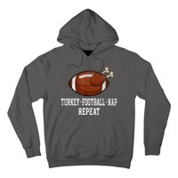 Football Turkey Nap Thanksgiving Hoodie