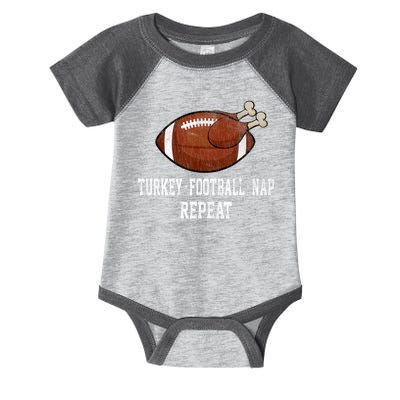 Football Turkey Nap Thanksgiving Infant Baby Jersey Bodysuit