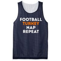 Football Turkey Nap Repeat Thanksgiving Mesh Reversible Basketball Jersey Tank