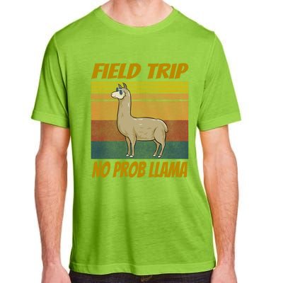 Field Trip No Prob Llama Funny Gift Field Day Vibes Teachers Students Gift Adult ChromaSoft Performance T-Shirt