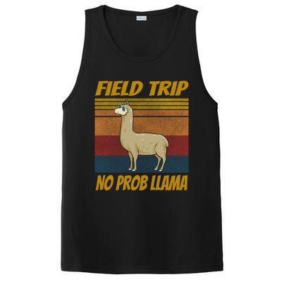 Field Trip No Prob Llama Funny Gift Field Day Vibes Teachers Students Gift PosiCharge Competitor Tank