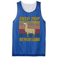 Field Trip No Prob Llama Funny Gift Field Day Vibes Teachers Students Gift Mesh Reversible Basketball Jersey Tank