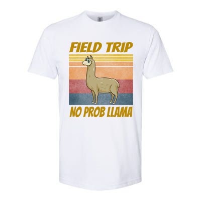 Field Trip No Prob Llama Funny Gift Field Day Vibes Teachers Students Gift Softstyle CVC T-Shirt