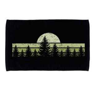 Forest Trees Nature Outdoors Microfiber Hand Towel