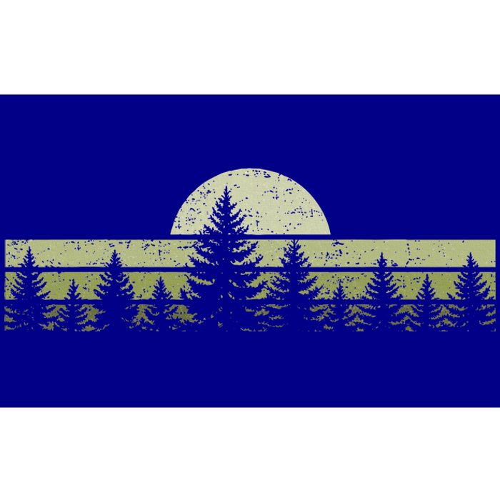 Forest Trees Nature Outdoors Bumper Sticker