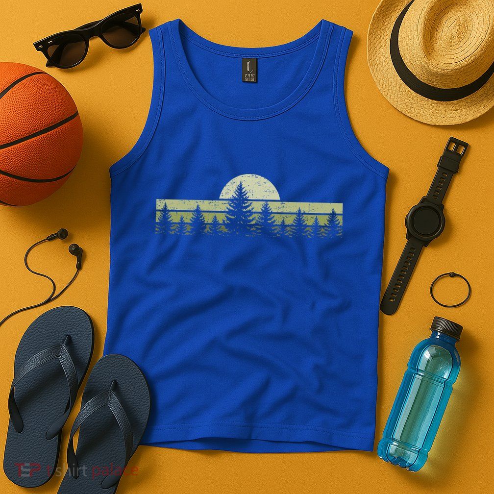 Forest Trees Nature Outdoors Tank Top