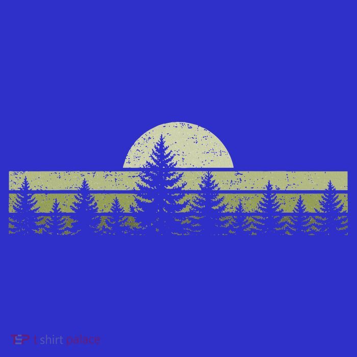 Forest Trees Nature Outdoors Kids T-Shirt