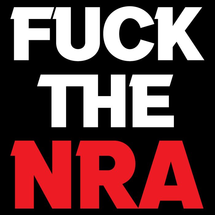 Fuck The NRA Gun Control Now Stripe Pom Pom Beanie