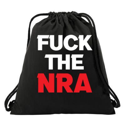 Fuck The NRA Gun Control Now Drawstring Bag