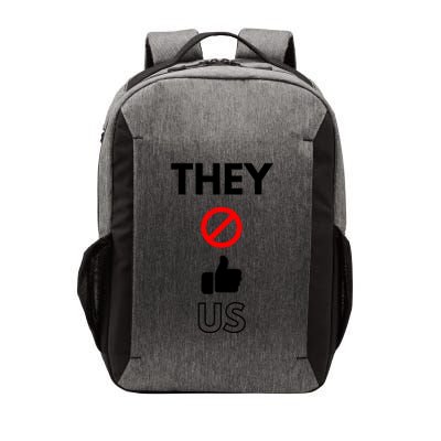 Funny They Not Like Us Vector Backpack