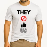 Funny They Not Like Us Cooling Performance Crew T-Shirt