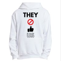 Funny They Not Like Us Urban Pullover Hoodie