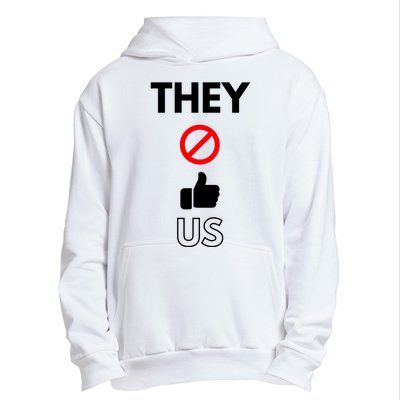 Funny They Not Like Us Urban Pullover Hoodie