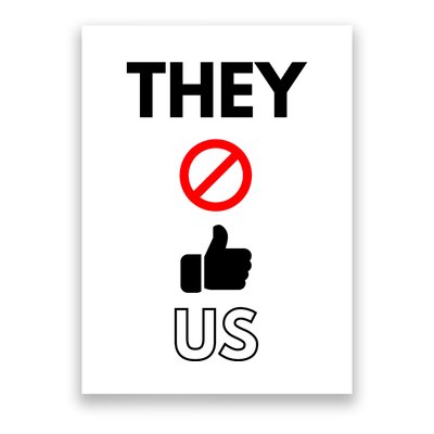 Funny They Not Like Us Poster