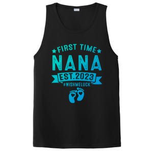 First Time Nana Let The Spoiling Begin New Grandparents Gift PosiCharge Competitor Tank