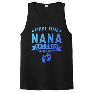 First Time Nana Let The Spoiling Begin New Grandparents Gift PosiCharge Competitor Tank