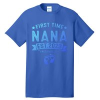 First Time Nana Let The Spoiling Begin New Grandparents Gift Tall T-Shirt