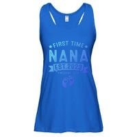 First Time Nana Let The Spoiling Begin New Grandparents Gift Ladies Essential Flowy Tank