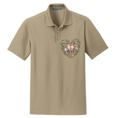 Funny Tit Nerd Birdwatching Humor Design Dry Zone Grid Polo