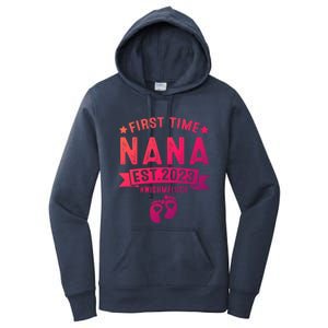 First Time Nana Let The Spoiling Begin New Grandparents Gift Women's Pullover Hoodie