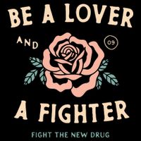 Fight The New Drug Be A Lover Flower And A Fighter Fight The New Drug Impact Tech Backpack