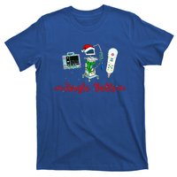 Festive Telemetry Nurse Christmas Crew Tele Tech Xmas T-Shirt