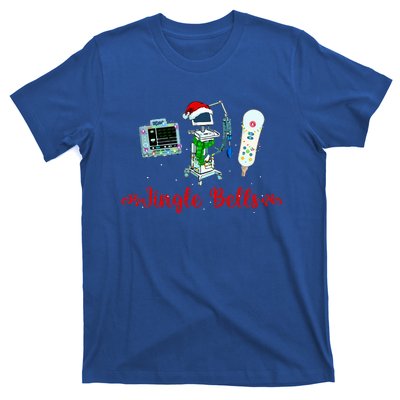 Festive Telemetry Nurse Christmas Crew Tele Tech Xmas T-Shirt