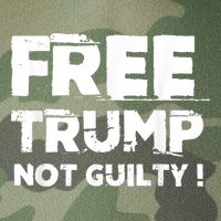 Free Trump Not Guilty Legacy Tie Dye Trucker Hat