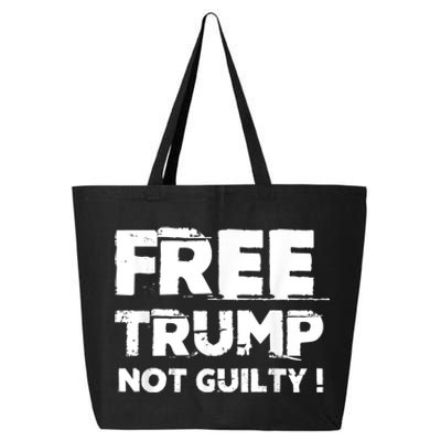 Free Trump Not Guilty 25L Jumbo Tote