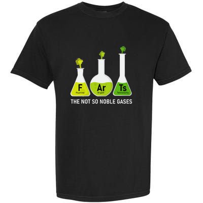 Farts The Not So Noble Gases Funny Chemistry Garment-Dyed Heavyweight T-Shirt