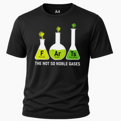 Farts The Not So Noble Gases Funny Chemistry Performance Shirt
