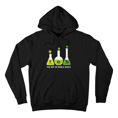 Farts The Not So Noble Gases Funny Chemistry Hoodie