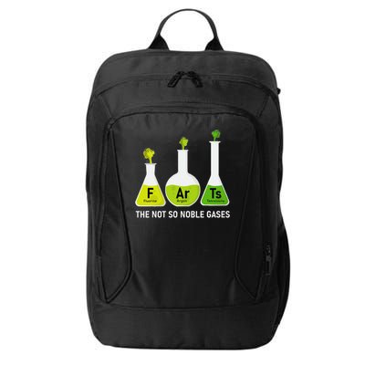 Farts The Not So Noble Gases Funny Chemistry City Backpack