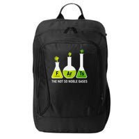 Farts The Not So Noble Gases Funny Chemistry City Backpack