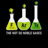 Farts The Not So Noble Gases Funny Chemistry City Backpack