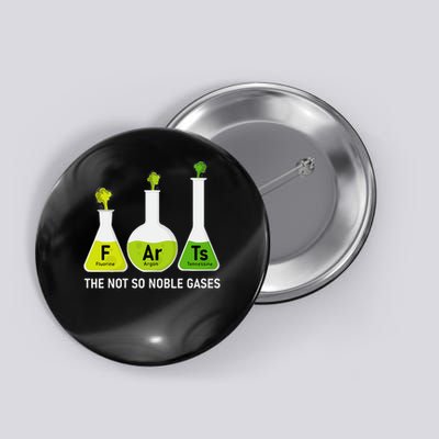 Farts The Not So Noble Gases Funny Chemistry Button