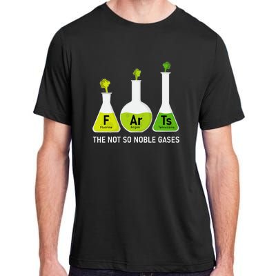 Farts The Not So Noble Gases Funny Chemistry Adult ChromaSoft Performance T-Shirt