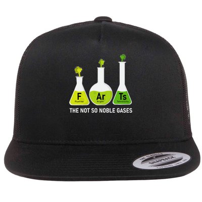Farts The Not So Noble Gases Funny Chemistry Flatbill Hat