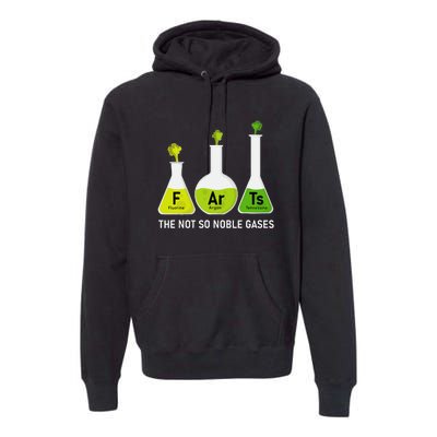 Farts The Not So Noble Gases Funny Chemistry Premium Hoodie