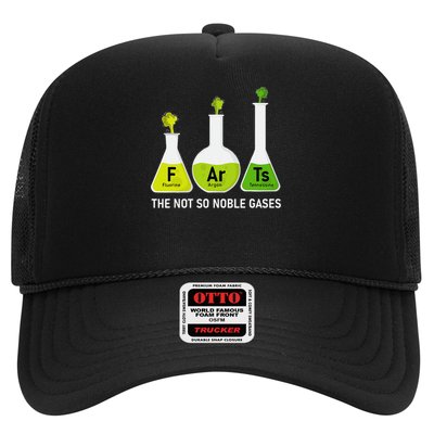 Farts The Not So Noble Gases Funny Chemistry Trucker Hat
