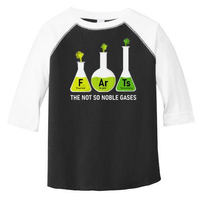 Farts The Not So Noble Gases Funny Chemistry Toddler Fine Jersey T-Shirt