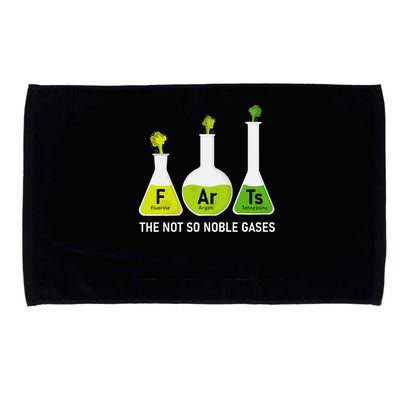 Farts The Not So Noble Gases Funny Chemistry Microfiber Hand Towel